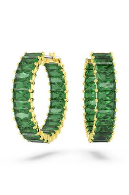 Swarovski Cercei Matrix Dama Verde