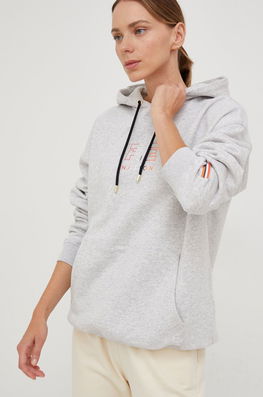 P.E Nation Bluza Femei, Culoarea Gri, Neted Dama, Cu Elastan