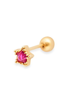 ANIA KRUK Cercel Din Argint Placat Cu Aur Piercing Rock It Dama