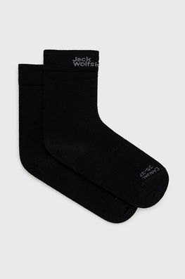 Jack Wolfskin Sosete Dama Negru