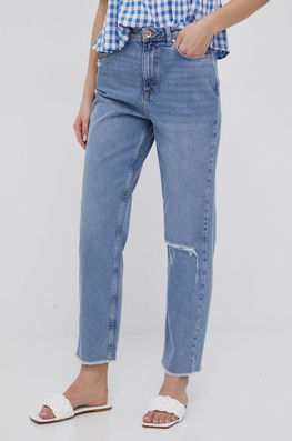 JDY Jeansi Femei , High Waist Dama Albastru