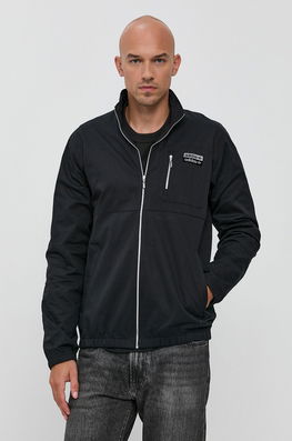 Adidas Originals Geacă H11457 Bărbați, Culoarea Negru, De Tranzitie Bărbaţi