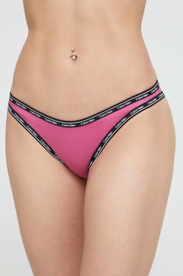 Calvin Klein Bikini Brazilieni Culoarea Violet Dama, Fund