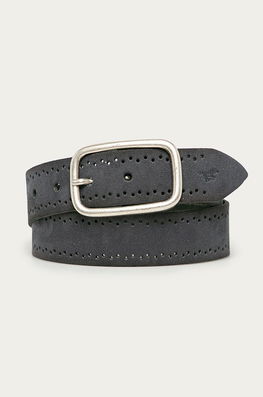 Curea De Piele Mustang Dama Gri, Piele Intoarsa