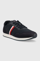 Tommy Hilfiger Sneakers CORE LO RUNNER Culoarea Albastru Marin, FM0FM04504 Bărbaţi Bleumarin, Imitatie De Piele