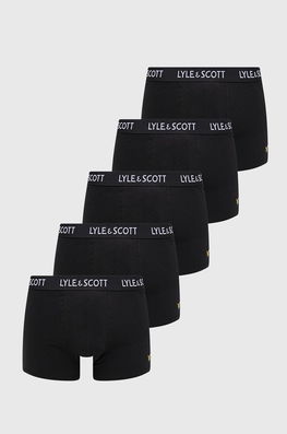 Pack) 5 Pack Barbati, Culoarea Negru Lyle & Scott Bărbaţi, Tricotaj