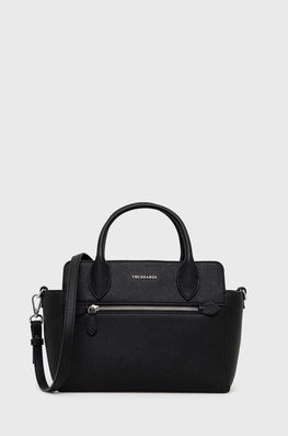 Trussardi Poseta Culoarea Negru Dama, Imitatie De Piele