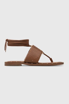 MICHAEL Michael Kors Sandale Jagger Femei, Culoarea Maro, 40S3JGFS1L Dama, Imitatie De Piele, Toc Plat