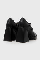Answear Lab Pumps Culoarea Negru Dama, Imitatie De Piele, Toc Gros