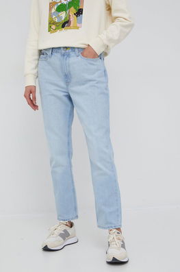 Dkny Jeansi Femei , High Waist Dama Albastru