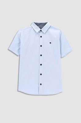 Coccodrillo Camasa De Bumbac Pentru Copii Albastru, Elegant