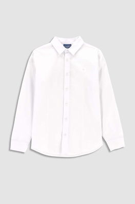 Coccodrillo Camasa De Bumbac Pentru Copii Culoarea Alb, Casual