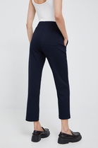 Tommy Hilfiger Pantaloni De Trening Femei, Culoarea Albastru Marin, Neted Dama Bleumarin, Tricotaj