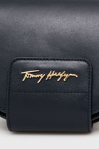 Tommy Hilfiger Poseta De Piele Culoarea Albastru Marin Dama Bleumarin