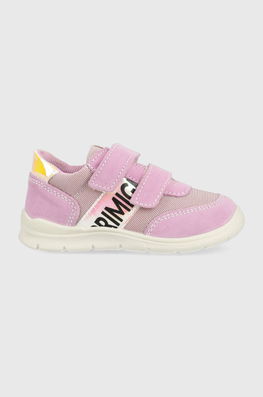 Primigi Sneakers Pentru Copii Culoarea Violet, Piele Intoarsa