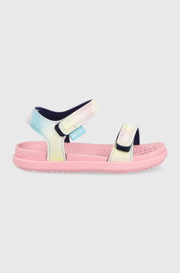Native Sandale Copii Culoarea Roz, Imitatie De Piele
