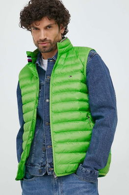 Tommy Hilfiger Vesta Barbati, Culoarea Verde, De Tranzitie Bărbaţi