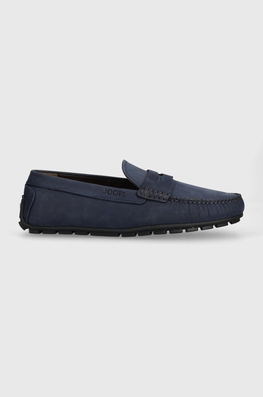 Joop! Mocasini Din Piele Intoarsa Piola Terras Barbati, Culoarea Albastru Marin, 4140006994 Bărbaţi Bleumarin, Casual