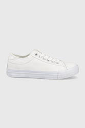 Lee Cooper Tenisi Femei, Culoarea Alb Dama, Textil