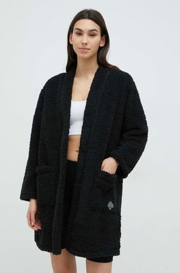 Kate Spade Halat Culoarea Negru Dama, Panza
