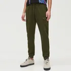 Cropp - Pantaloni jogger basic, cu buzunare cargo - Kaki