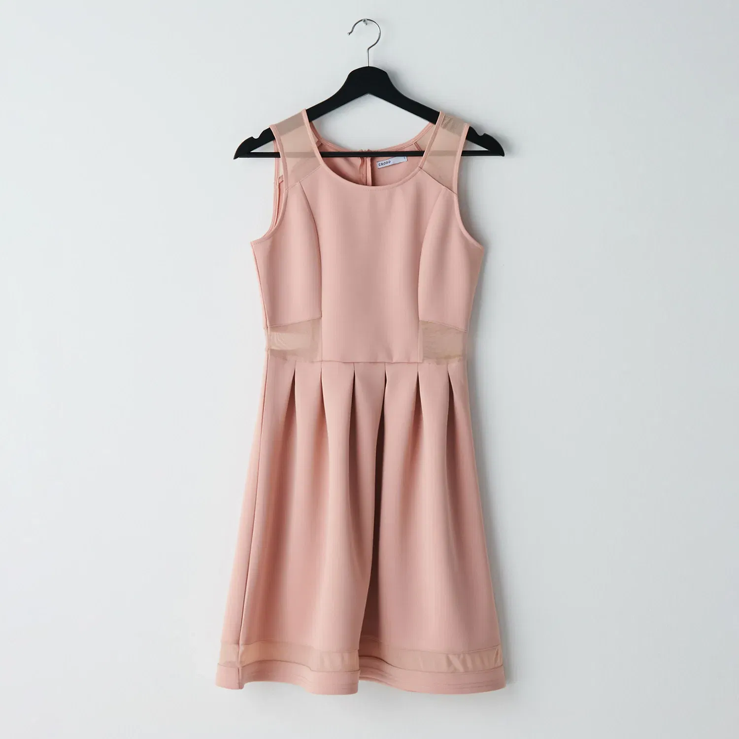 Cropp - Rochie mini cu inserții din plasă -