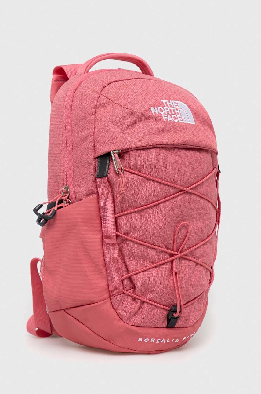 The North Face Rucsac Femei Culoarea Roz Mic Cu Imprimeu Dama
