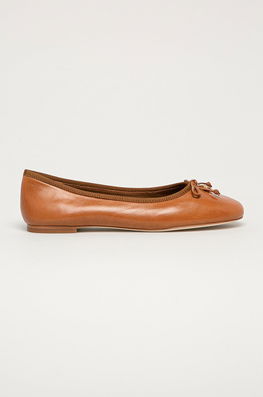 Balerini De Piele Tory Burch Dama Maro, Imitatie De Piele Lacuita