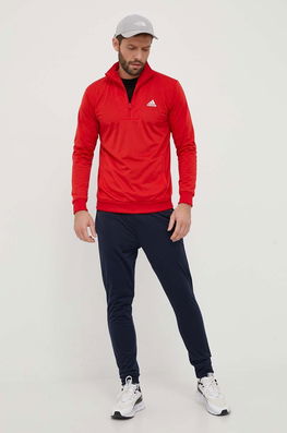 Adidas Trening Barbati, Culoarea Rosu Bărbaţi, Tricotaj, Model Imprimeu