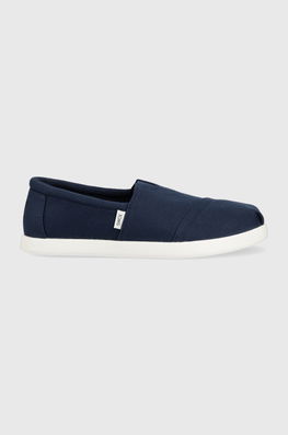 Toms Espadrile Alpargata Forward Culoarea Albastru Marin, 10019858 Bărbaţi Bleumarin, Textil