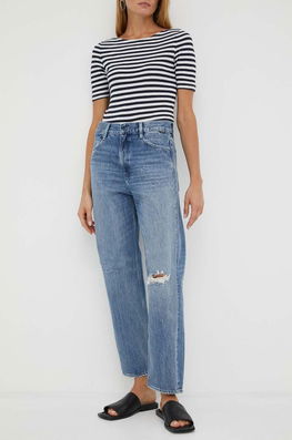 Star Raw Jeansi Type 89 Femei High Waist G-Star Raw Dama Albastru