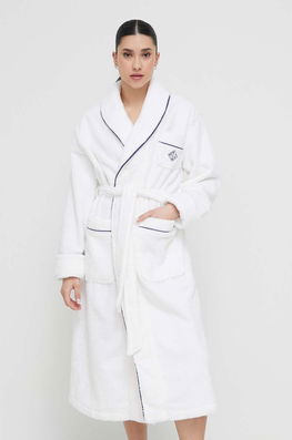 Polo Ralph Lauren Halat De Baie Din Bumbac Culoarea Alb Dama