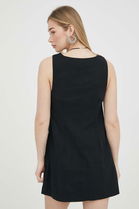 Abercrombie & Fitch Rochie Din In Culoarea Negru, Mini, Drept Dama, Casual
