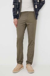 La Martina Pantaloni Barbati, Culoarea Verde, Mulata Bărbaţi, Panza - Pânză (1)