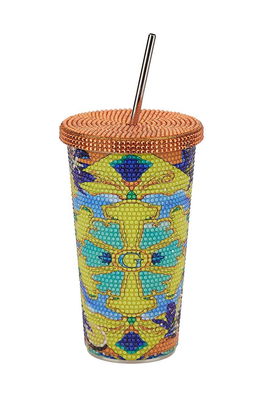 Guess Cană Cu Capac Maiolica Bărbaţi Portocaliu