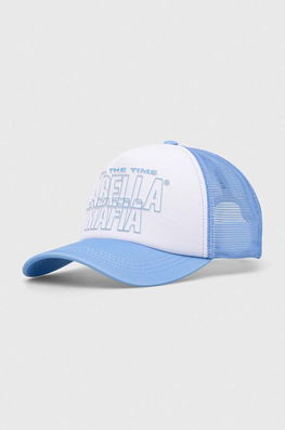 LaBellaMafia Sapca Cu Imprimeu Dama Albastru, Model Print