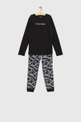 Calvin Klein Underwear Pijama Copii Culoarea Negru, Modelator, Set
