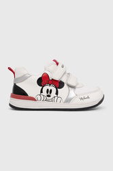 Geox Pantofi Copii Culoarea Alb, Piele