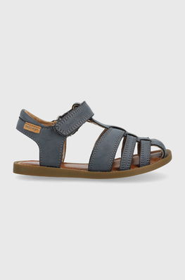 Shoo Pom Sandale Copii Albastru, Imitatie De Piele