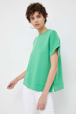 Rich & Royal Tricou Femei, Culoarea Verde Dama, Cu Elastan