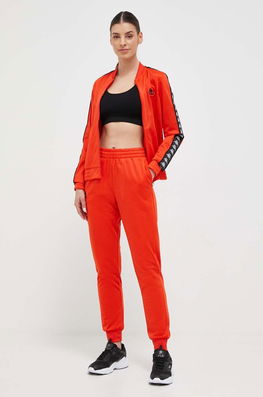 Kappa Trening Femei, Culoarea Rosu Dama, Tricotaj, Model Print