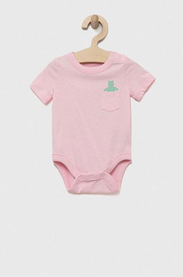 GAP Body Din Bumbac Pentru Bebelusi Copii Roz