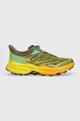 Hoka One One Pantofi De Alergat Speedgoat 5 Culoarea Verde Bărbaţi