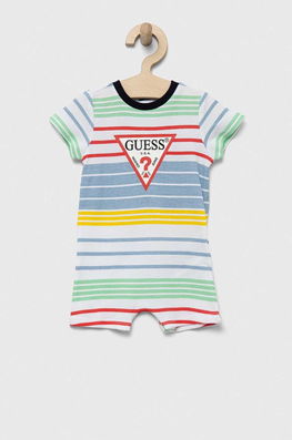 Guess Salopete Bebelusi Din Bumbac Copii Multicolor