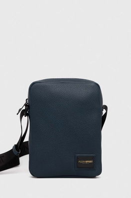 PLEIN SPORT Borseta Culoarea Albastru Marin Bărbaţi Bleumarin, Imitatie De Piele