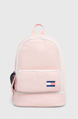 Tommy Hilfiger Ghiozdan Copii Culoarea Roz, Mic, Cu Imprimeu, Textil