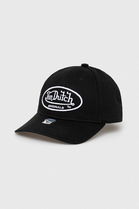 Von Dutch șapcă De Baseball Din Bumbac Culoarea Negru, Cu Imprimeu Bărbaţi