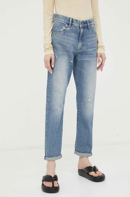 Star Raw Jeansi Femei High Waist G-Star Raw Dama Albastru