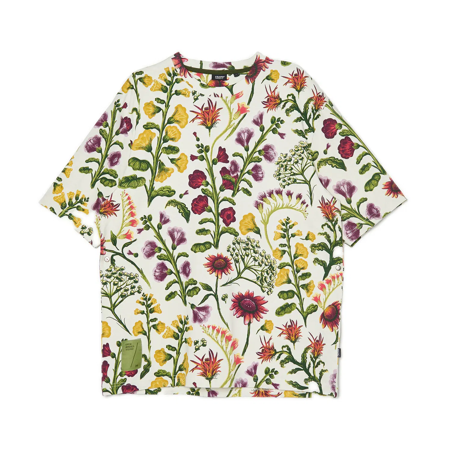 Cropp - Tricou cu imprimeu floral - Verde