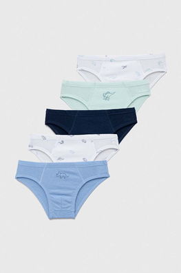 Pack Culoarea Verde OVS Copii Albastru, Slipuri, Model Print